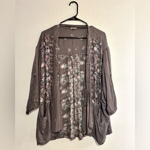 Urban Outfitters floral kimono jacket